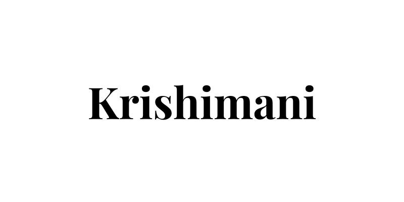 Krishimani
