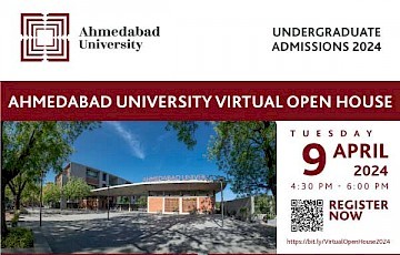 Ahmedabad University Virtual Open House