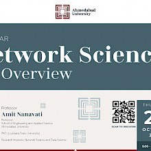 M.Tech Webinar; Network Science An Overview