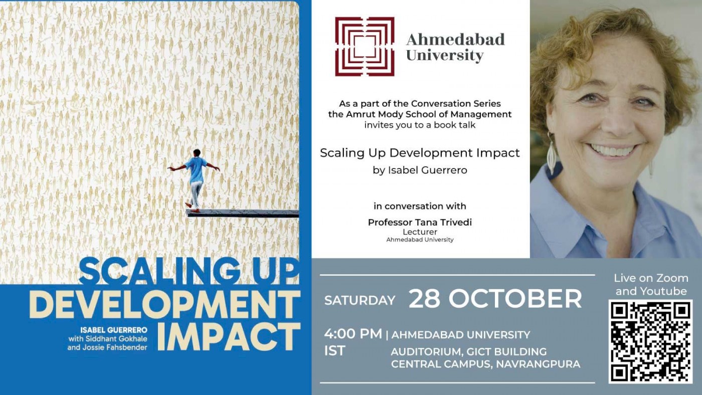 Book Talk: Scaling Up Development Impact by Isabel Guerrero