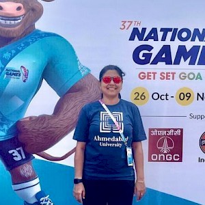 Ahmedabad University Director Sports appointed as a Technical Official in Hockey to officiate at Goa National Game 2023