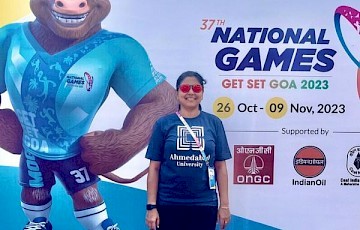 Ahmedabad University Director Sports appointed as a Technical Official in Hockey to officiate at Goa National Game 2023