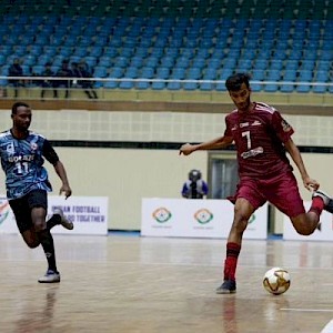 Ahmedabad University Football Coach represented country at AFC Asian Futsal Cup 2024 qualifiers held at Baharain