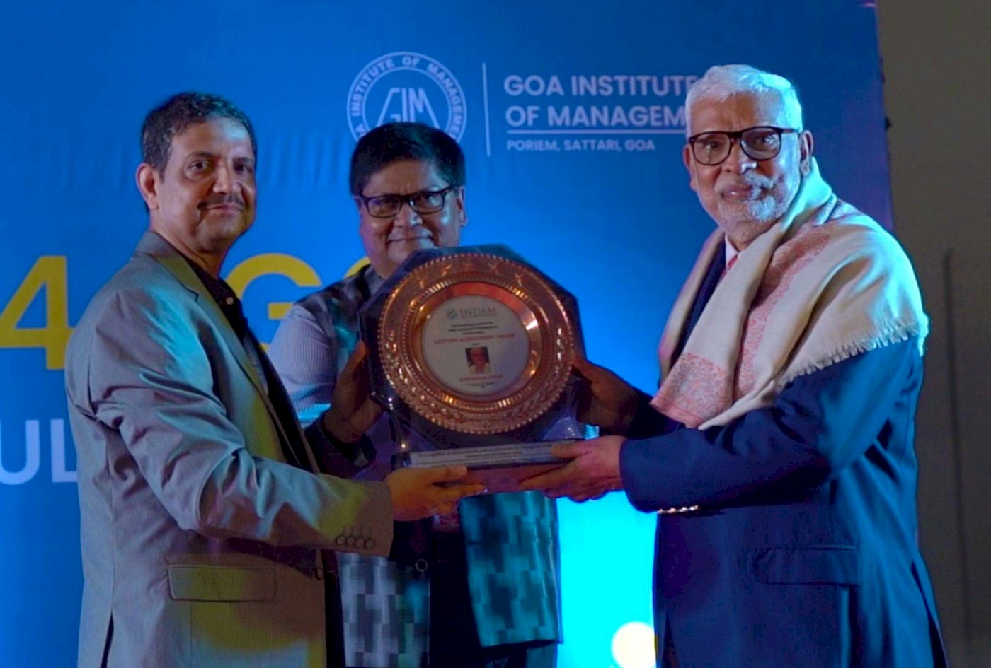 Professor Ramadhar Singh Conferred with Lifetime Achievement Award by Indian Academy of Management (INDAM)