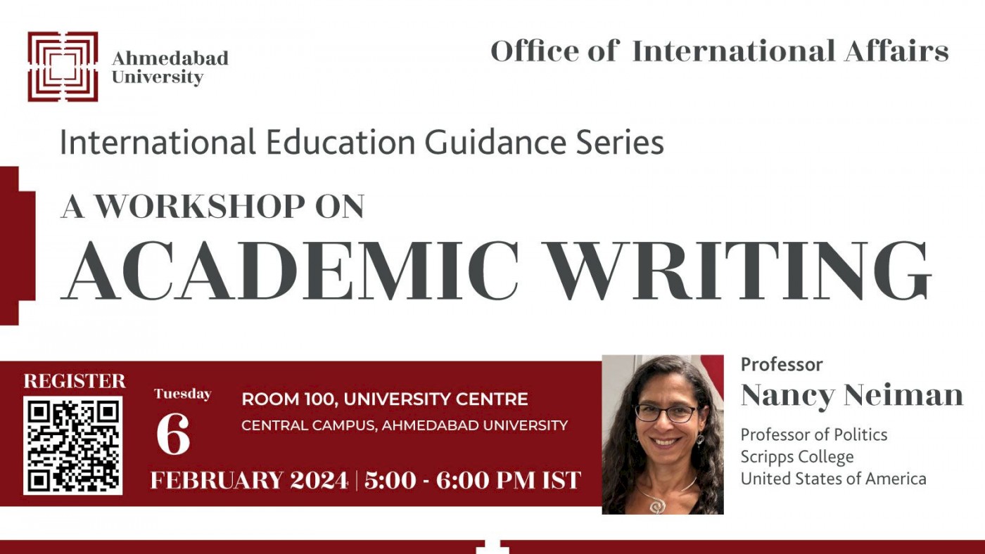 A Workshop on Academic Writing