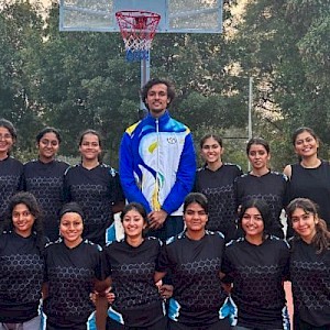 Girls’ Basketball Team wins 3rd Position in Indus Cup