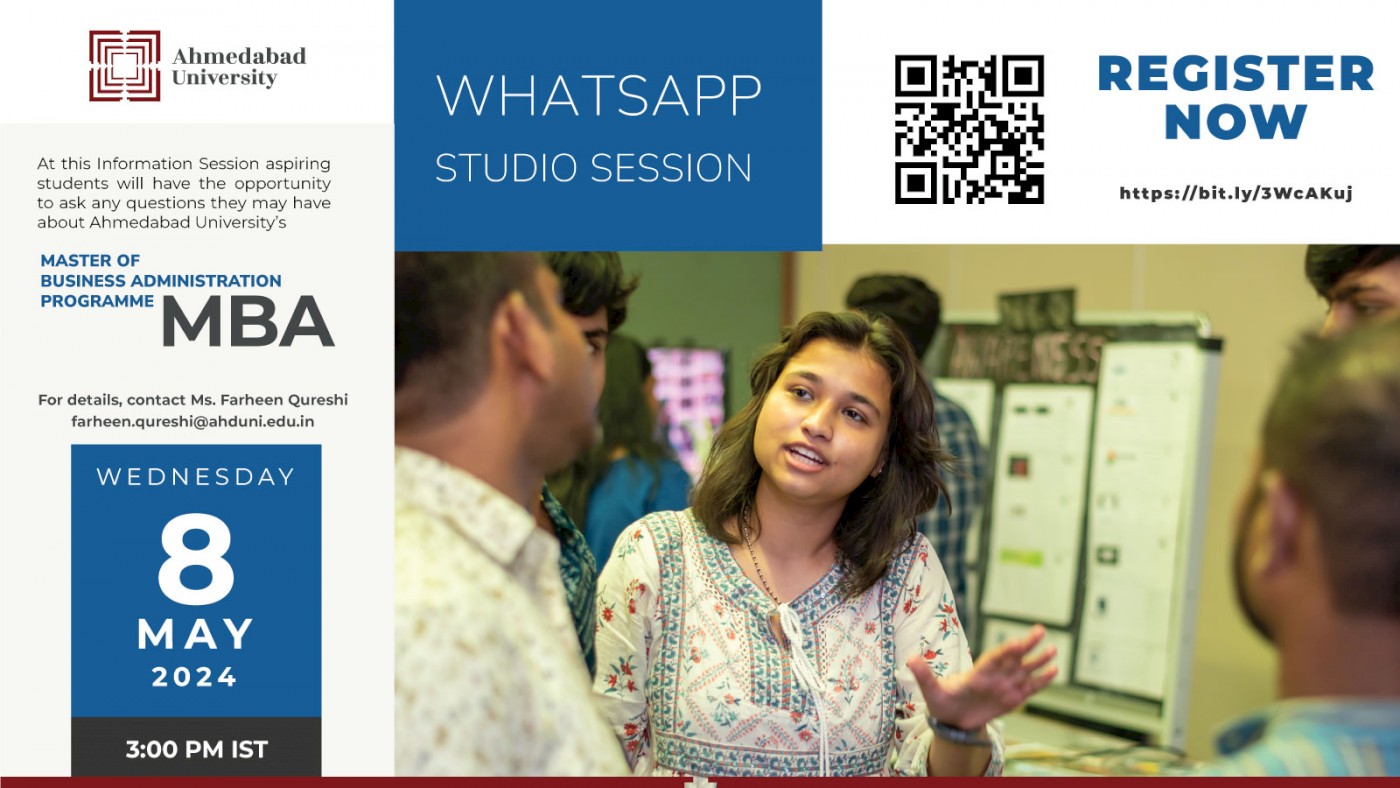 Whatsapp Studio Session: Master of Business Administration