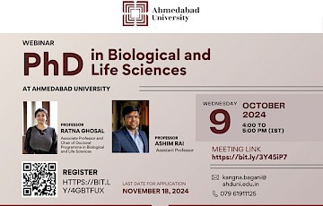 Webinar: PhD in Biological and Life Sciences