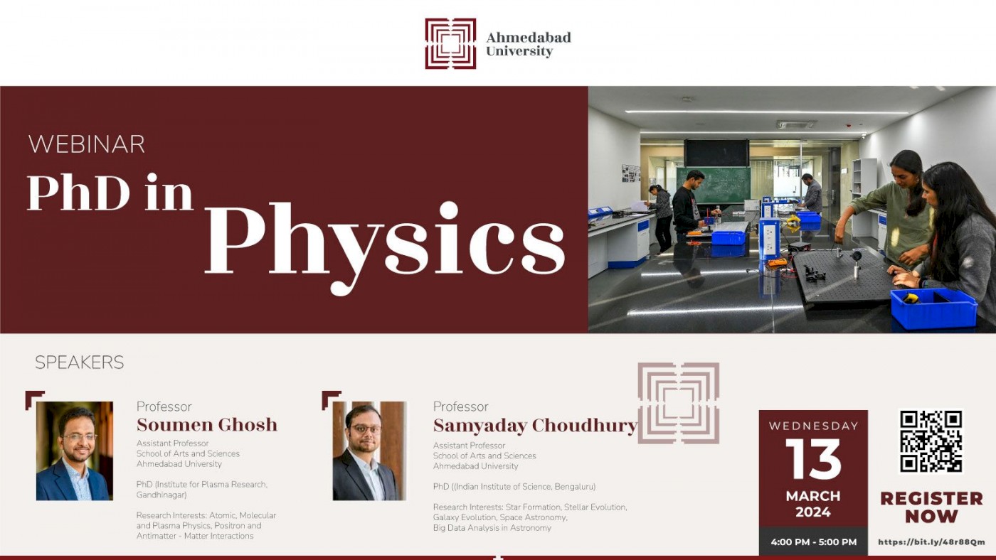 Webinar: PhD in Physics