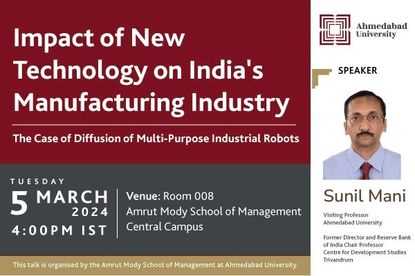 Impact of New Technology on India's Manufacturing Industry