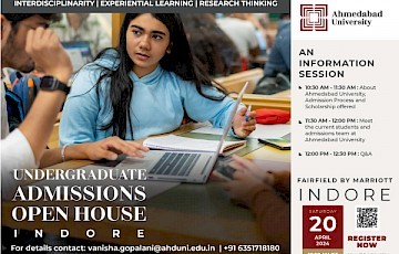 Undergraduate Admissions 2024 Open House: Indore