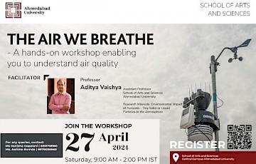 The Air We Breathe: A Hands-on Workshop Enabling you to Understand Air Quality
