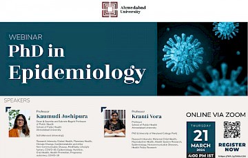 Webinar: PhD in Epidemiology