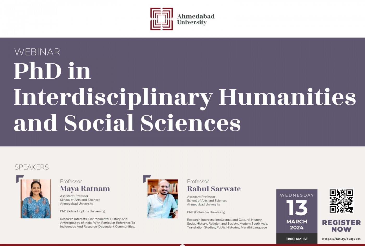 Webinar: PhD in Interdisciplinary Humanities and Social Sciences