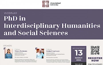 Webinar: PhD in Interdisciplinary Humanities and Social Sciences
