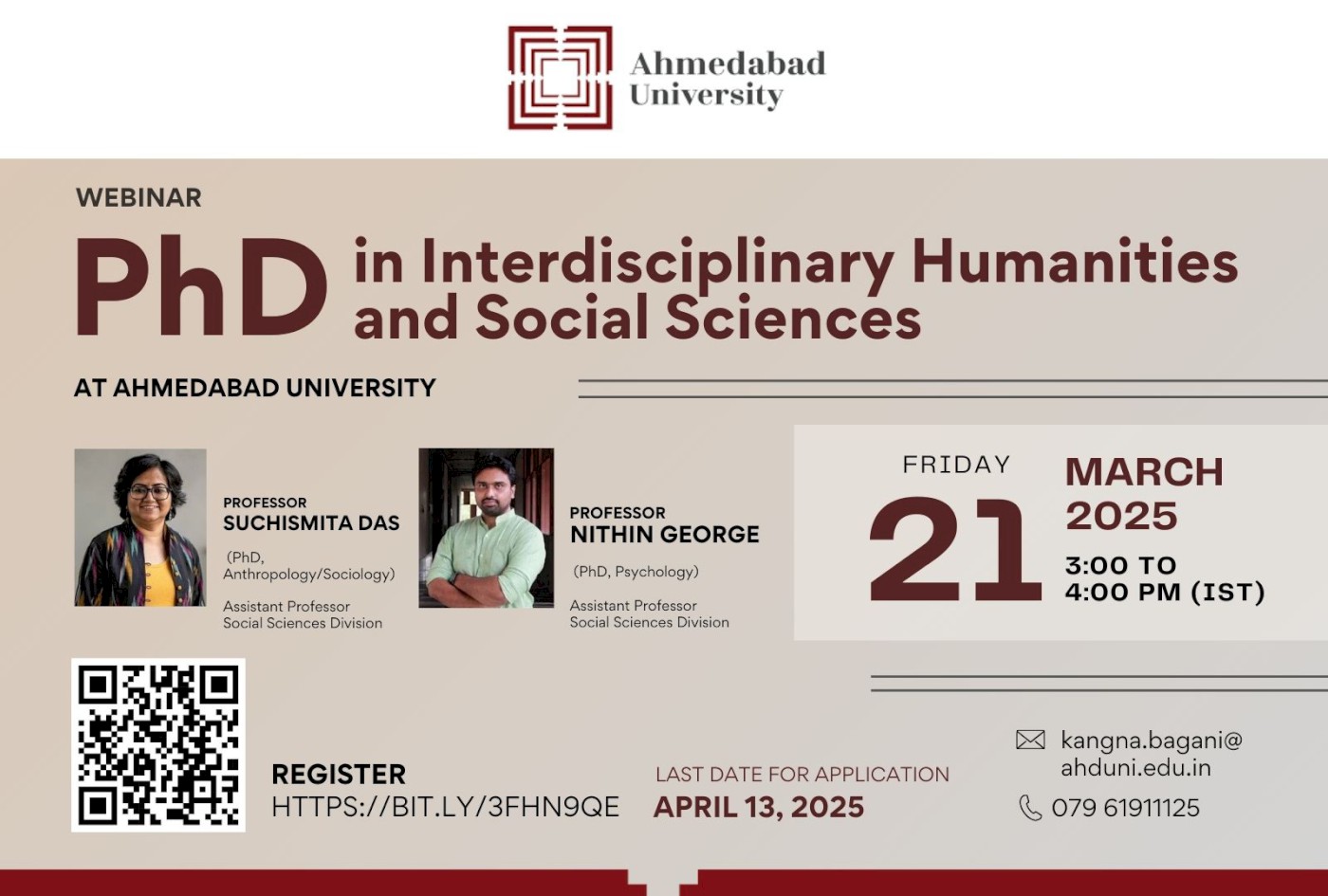 Webinar: PhD in Interdisciplinary Humanities and Social Sciences