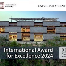 Ahmedabad University Centre Wins Prestigious RIBA International Award for Excellence 2024