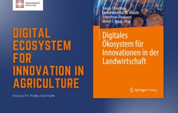 Ahmedabad University Professors' Edited Book on Digital Agriculture Gets German Translation