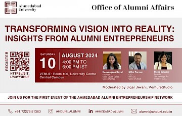 Transforming Vision into Reality: Insights from Alumni Entrepreneurs