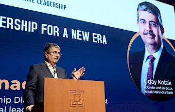 Uday Kotak at Ahmedabad University