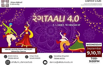 Rangtaali 3.0: Garba Workshop