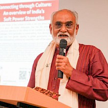 Sachchidanand Joshi, Speaker at Ahmedabad University