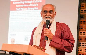 Sachchidanand Joshi, Speaker at Ahmedabad University