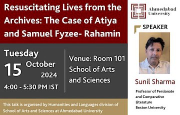 Resuscitating Lives from the Archives: The Case of Atiya and Samuel Fyzee-Rahamin