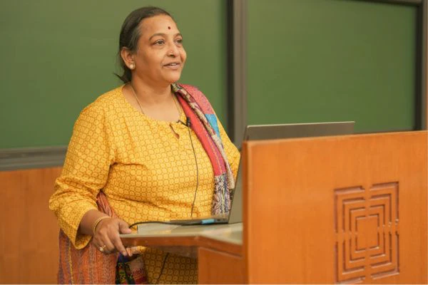 Madhavilatha Maganti, Speaker at Ahmedabad University