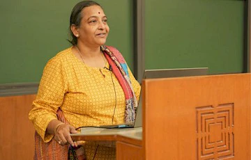 Madhavilatha Maganti, Speaker at Ahmedabad University