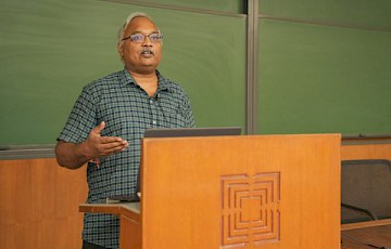 Deepak T. Nair, Speaker at Ahmedabad University