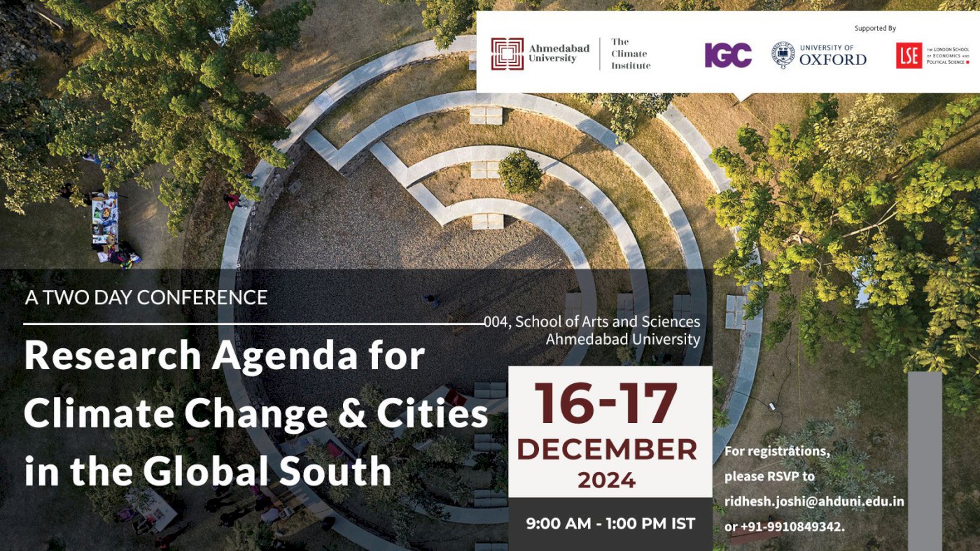 Research Agenda for Climate Change & Cities in the Global South