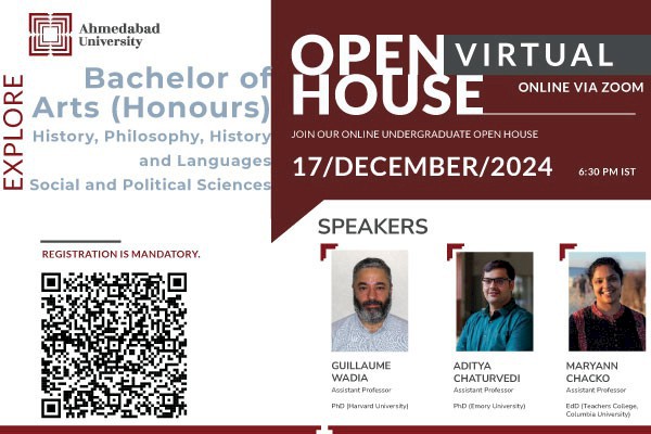 Virtual Open House: History | Philosophy, History and Languages | Social and Political Sciences