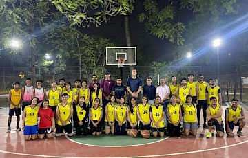 Visit of Basketball Standout Scott VanderMeer to Ahmedabad University