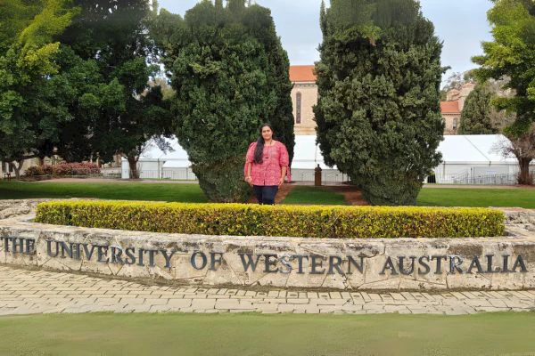 Mansi Parekh Joins University of Western Australia