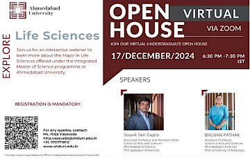 Virtual Open House: Integrated Master of Science in Life Sciences