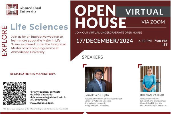 Virtual Open House: Integrated Master of Science in Life Sciences