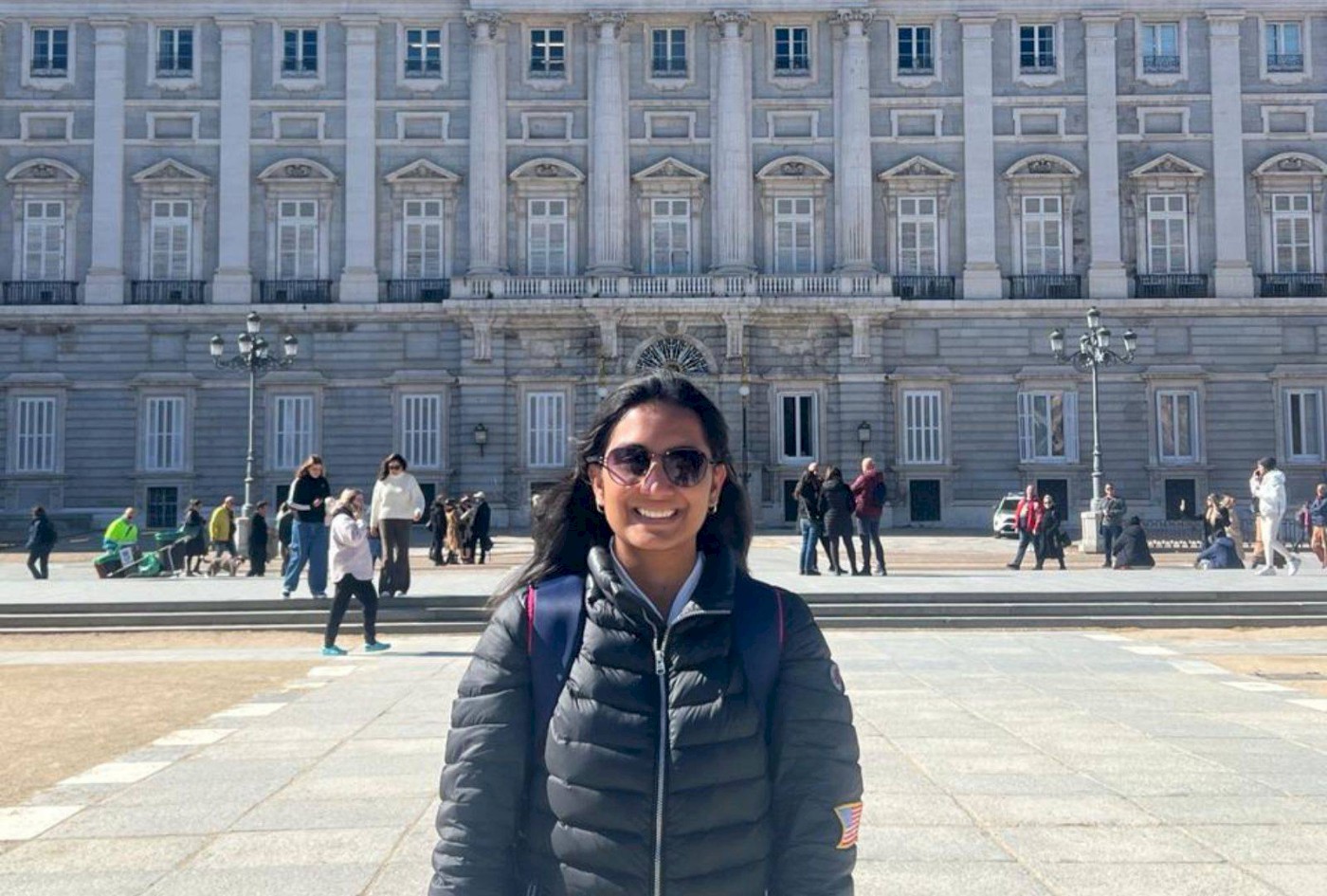 Parisha Patel at University of Valladolid, Spain