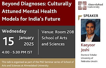 Beyond Diagnoses: Culturally Attuned Mental Health Models for India's Future