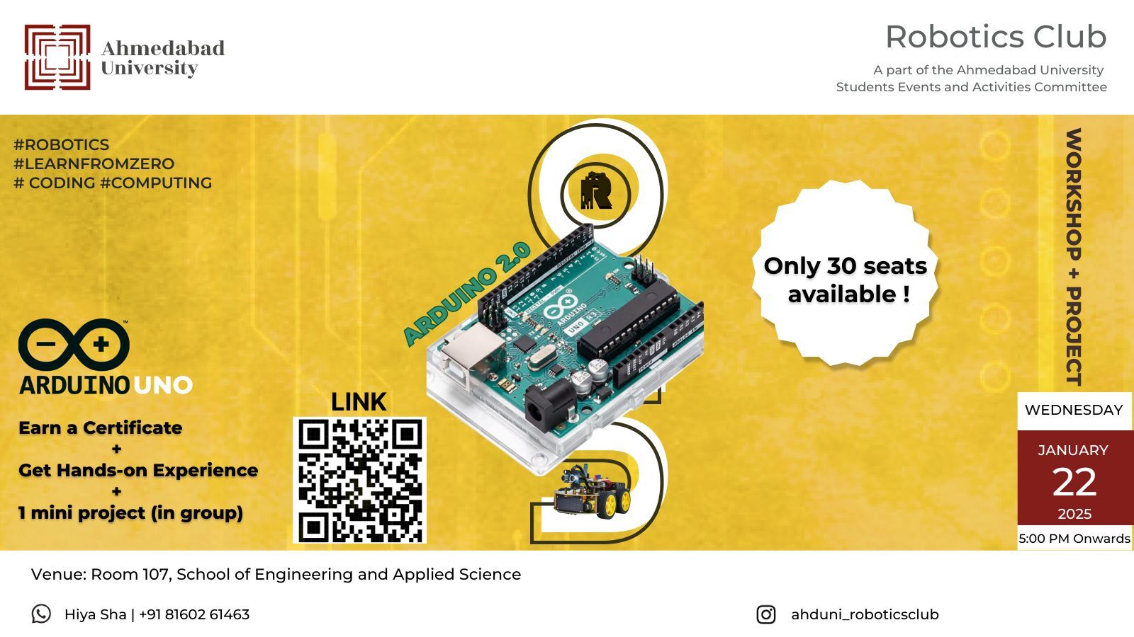Arduino UNO Workshop | Robotics Club