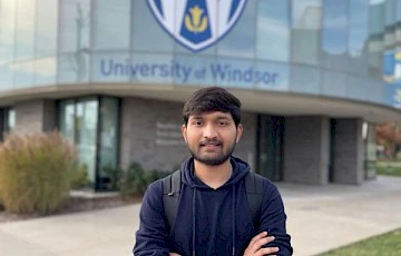 Zeel Delvadia Joins University of Windsor to Study Mechanical Engineering