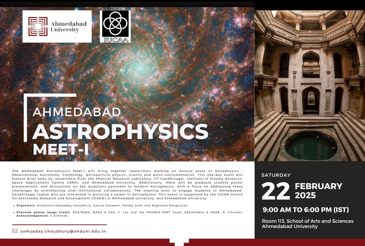 Ahmedabad Astrophysics Meet- I