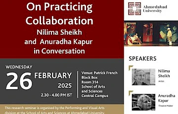 On Practicing Collaboration- Nilima Sheikh and Anuradha Kapur In Conversation