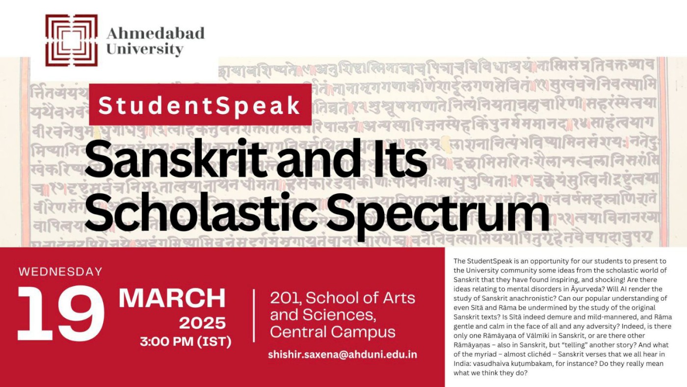 Sanskrit and its Scholastic Spectrum