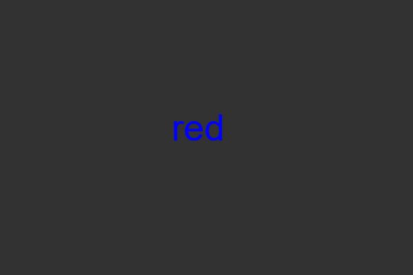 Stroop Task Test