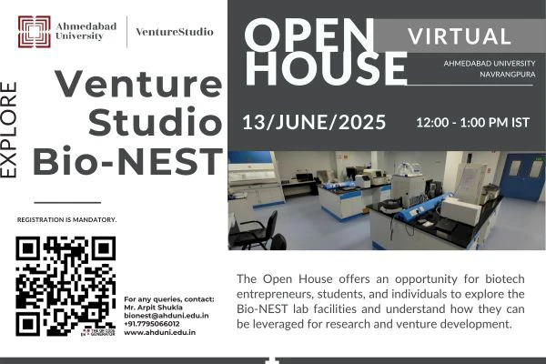 Virtual Open House: VentureStudio Bio-NEST