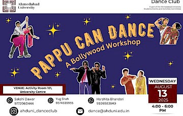 Pappu can Dance: A Bollywood Workshop