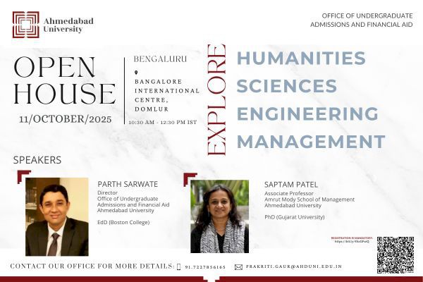 Undergraduate Admissions Open House: Bengaluru