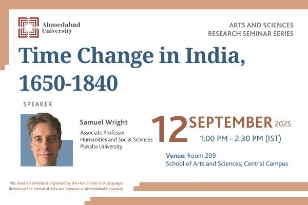 Time Change in India, 1650-1840