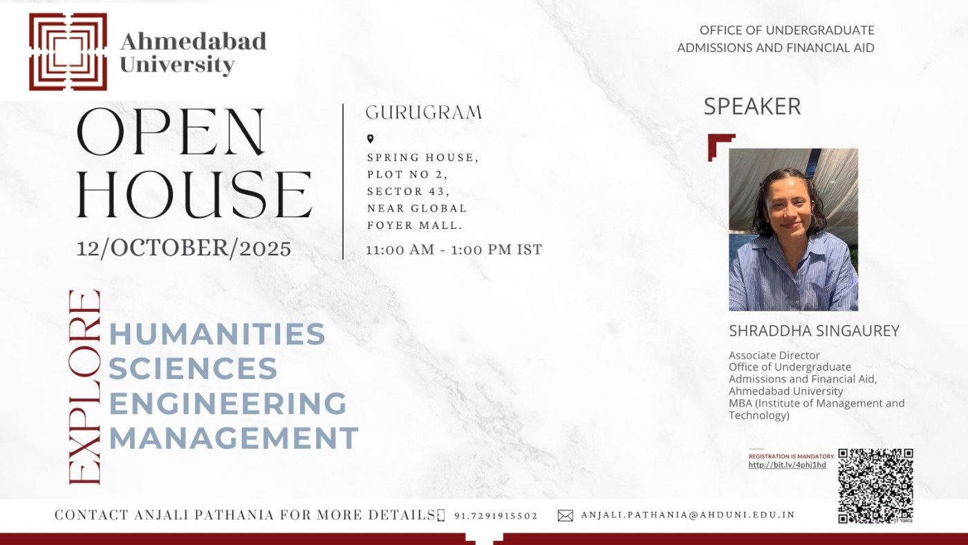 Undergraduate Admissions Open House: Gurugram